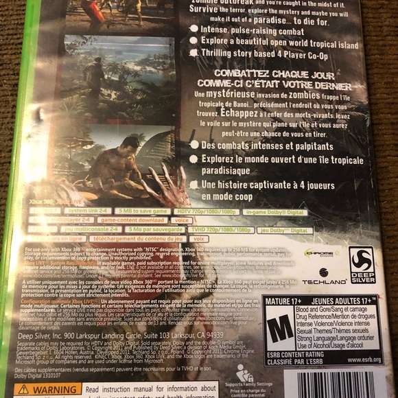 Dead Island [Game Of The Year] (Microsoft Xbox 360, 2012) No Manual Tested - Picture 4 of 4